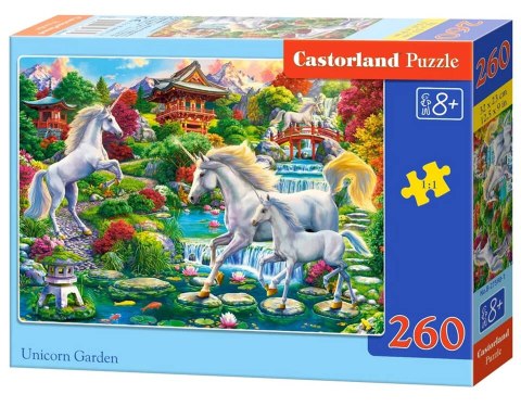 Puzzle 260 Unicorn Garden jednorożec ogród jednorożców