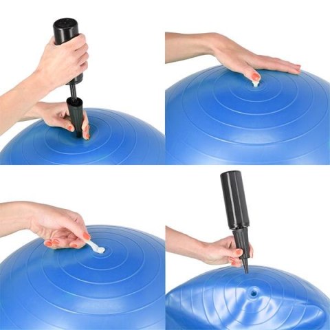 HMS YB01 NEW 55CM BLUE PIŁKA GIMNASTYCZNA HMS