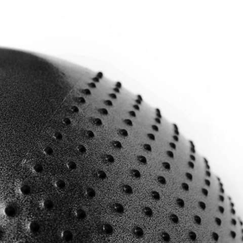 HMS YB03 NEW 75CM BLACK PIŁKA GIMNASTYCZNA MASUJACA HMS