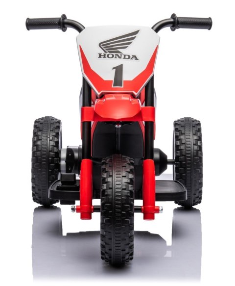 Jeździk na akumulator MOTOCYKL ELEKTRO HONDA CRF450 trójkołowa elektryczny czerwony