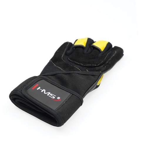 HMS RST01 BLACK/YELLOW ROZM. XL RĘKAWICE NA SIŁOWNIĘ HMS