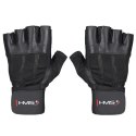 HMS RST04 BLACK ROZM. M RĘKAWICE NA SIŁOWNIĘ HMS