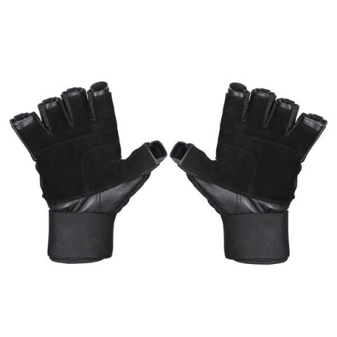 HMS RST04 BLACK ROZM. M RĘKAWICE NA SIŁOWNIĘ HMS