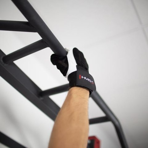 HMS RST04 WHITE-BLACK ROZM. L RĘKAWICE NA SIŁOWNIĘ HMS