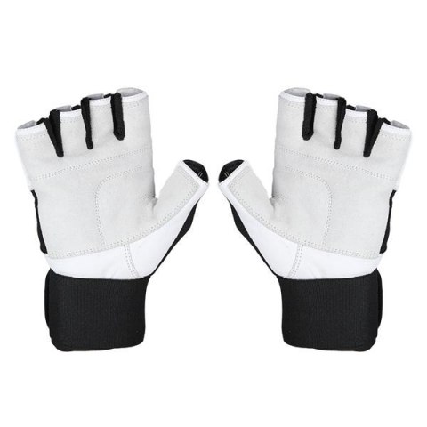 HMS RST04 WHITE-BLACK ROZM. XL RĘKAWICE NA SIŁOWNIĘ HMS