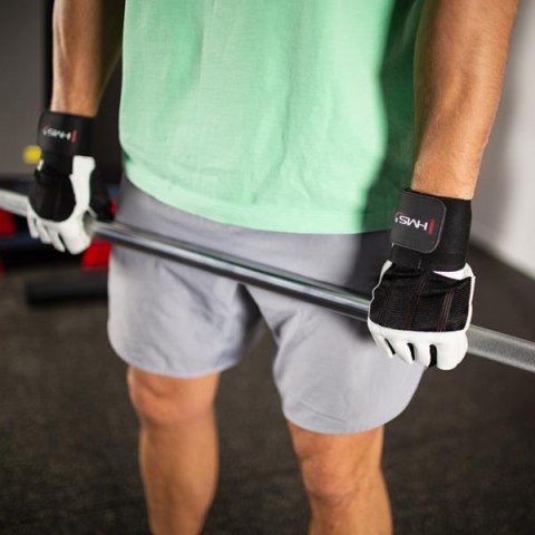 HMS RST04 WHITE-BLACK ROZM. XXL RĘKAWICE NA SIŁOWNIĘ HMS