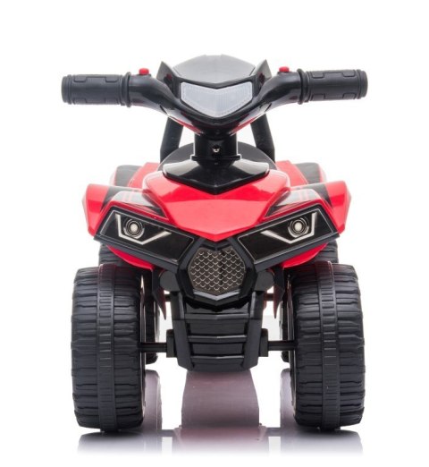 Jeździk pchacz chodzik dla dzieci na roczek Quad Good Year czerwony