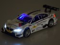 Auto metalowe sportowy model BMW M3 DTM skala 1:32 dźwięki światła ZA4608