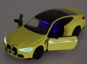Auto metalowe model BMW M4 skala 1:32 dźwięki światła ZA4617