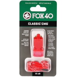 Gwizdek Fox 40 CMG Safety Classic czerwony