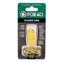 Gwizdek Fox 40 CMG Safety Classic żółty