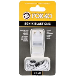 Gwizdek Fox 40 CMG Sonik Blast biały