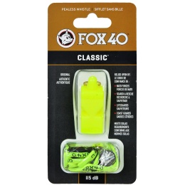 Gwizdek Fox 40 Classic Safety zielony/neon