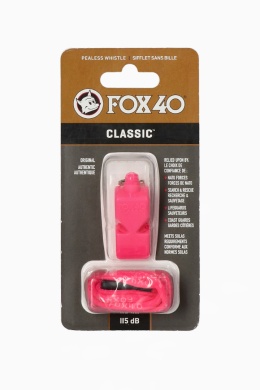 Gwizdek Fox 40 Classic Safety różowy