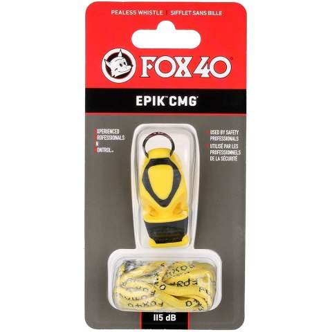 Gwizdek Fox 40 Epik żółty