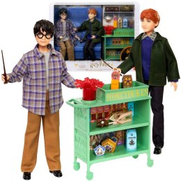Mattel duży zestaw lalka Harry Potter Ron w pociągu do Hogwartu ZA5082