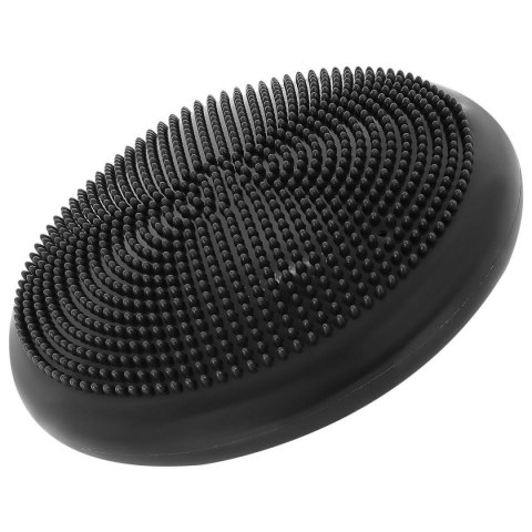 DYSK PODUSZKA SENSOMOTORYCZNA Z POMPKĄ 33CM CZARNY ENERO FIT