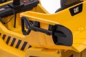 Jeździk na akumulator Wywrotka z napędem elektrycznym CAT żółty