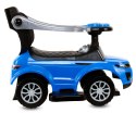 Jeździk pchacz chodzik dla dziecka z rączką i obejmą Sport car niebieski