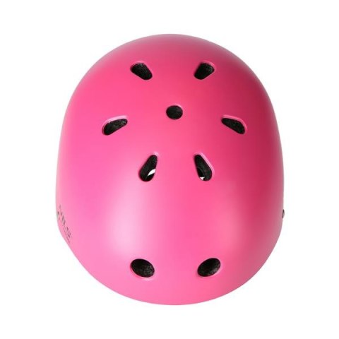 NILS EXTREME MR290+H230 KASK Z OCHRANIACZAMI ZESTAW RÓŻOWY ROZM. M NILS EXTREME