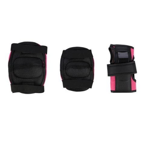 NILS EXTREME MR290+H230 KASK Z OCHRANIACZAMI ZESTAW RÓŻOWY ROZM. M NILS EXTREME