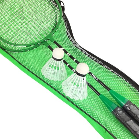 Zestaw do badmintona 2 rakietki + lotki - Legend Sport