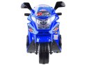 Motorek na akumulator kolorowe światła led PA0241 niebieski