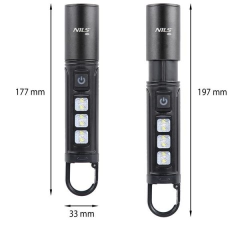 NILS CAMP NC0003 LATARKA LED 800 LM NILS CAMP