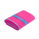 NILS NCR11 RĘCZNIK Z MIKROFIBRY RÓŻOWY 140x70 cm NILS