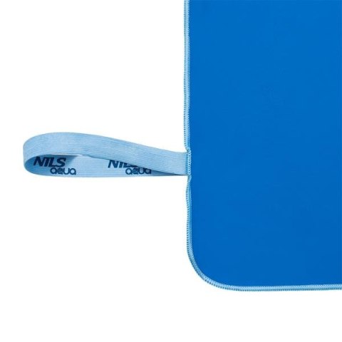 NILS AQUA NAR12 NIEBIESKI RĘCZNIK Z MIKROFIBRY 180x100 cm NILS AQUA