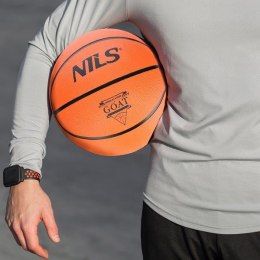 NILS NPK272 PIŁKA DO KOSZYKÓWKI POMARAŃCZOWA GOAT 7 NILS