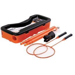 NILS ZSB1 ZESTAW DO BADMITONA 2 RAKIETY + 2 LOTKI + SIATKA + WALIZKA NILS