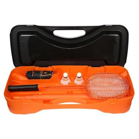NILS ZSB1 ZESTAW DO BADMITONA 2 RAKIETY + 2 LOTKI + SIATKA + WALIZKA NILS