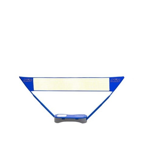 NILS ZSB2 ZESTAW 2w1 SIATKA DO BADM. + TENIS ZIEMNY + 2 RAKIETY + 2 LOTKI + WALIZKA NILS