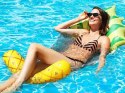 Dmuchany materac Hamak wodny siatka, model ananas na basen i plażę SP0760