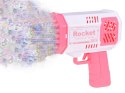 Zestaw Pistolet bańki mydlane światło + płyn dla dzieci ZA4976