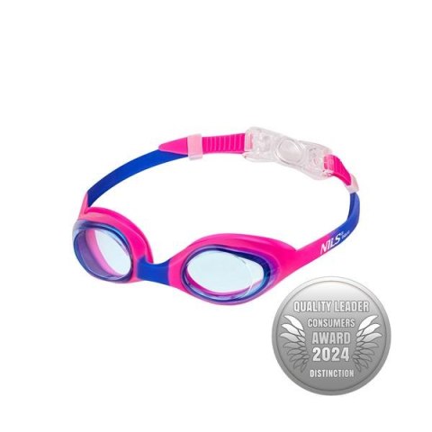 NILS AQUA NQG170AF RÓŻOWY/ NIEBIESKI DZIECIĘCE OKULARKI NILS AQUA