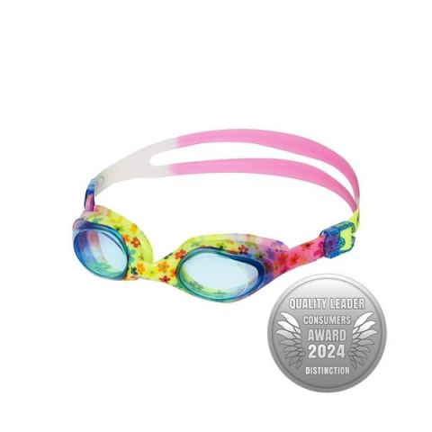 NILS AQUA NQG170FAF NIEBIESKI KWIATKI JUNIOR OKULARKI NILS AQUA