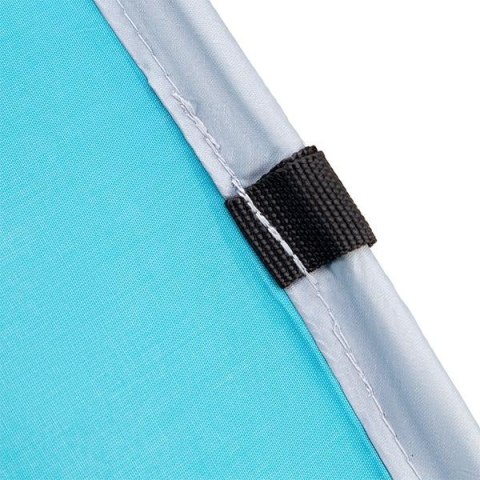 NILS NC3174 TURKUSOWO-SZARY NAMIOT PLAŻOWY SAMOROZKŁADAJĄCY PODŁOGA NILS