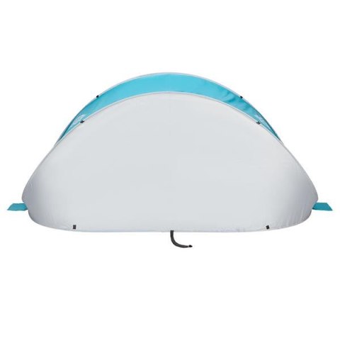 NILS NC3174 TURKUSOWO-SZARY NAMIOT PLAŻOWY SAMOROZKŁADAJĄCY PODŁOGA NILS