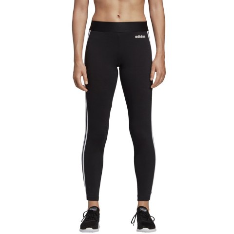 Adidas Legginsy damskie adidas Essentials 3 Stripes Tight czarne DP2389