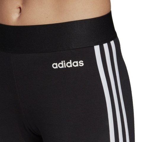 Adidas Legginsy damskie adidas Essentials 3 Stripes Tight czarne DP2389
