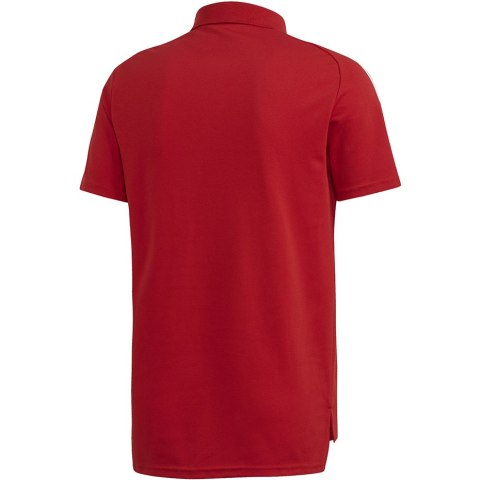 Adidas teamwear Koszulka męska adidas Condivo 20 Polo czerwono-biała ED9235