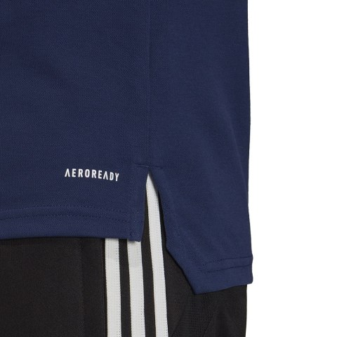 Adidas teamwear Koszulka męska adidas Condivo 20 Polo granatowo-biała ED9245