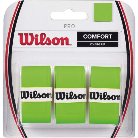 Wilson Owijka Wilson Pro Comfort Overgrip jasne zielone WRZ470810