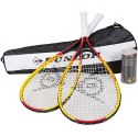 Dunlop Zestaw do Speedmintona Racketball Set Dunlop żólto-czerwone 762091