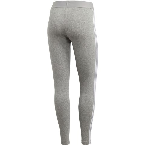 Adidas Legginsy damskie adidas Essentials 3 Stripes Tight jasnoszare FQ4123