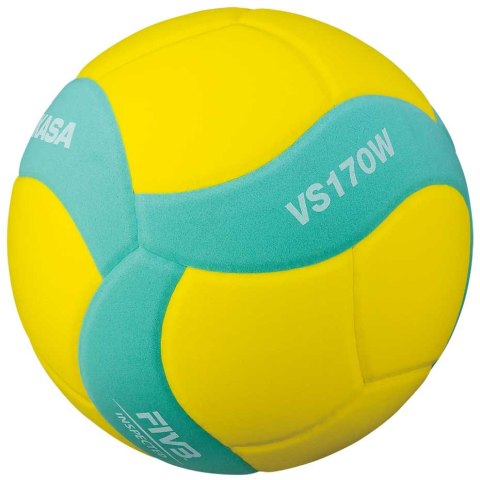 Mikasa Piłka siatkowa Mikasa żółto-zielona VS170W