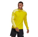 Adidas teamwear Bluza męska adidas Squadra 21 Training Top żółta GP6474