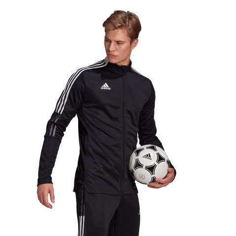 Adidas teamwear Bluza męska adidas Tiro 21 Track czarna GM7319